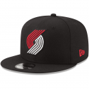 Bonnet NBA Portland Trail Blazers New Era Black Official Team Color 59FIFTY