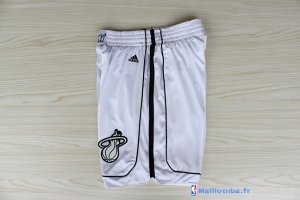 Pantalon NBA Pas Cher Miami Heat Blanc