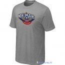 T-Shirt NBA Pas Cher New Orleans Pelicans Gris