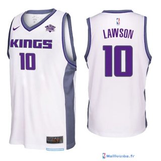 Maillot NBA Pas Cher Sacramento Kings Ty Lawson 10 Blanc 2017/18