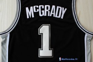 Maillot NBA Pas Cher San Antonio Spurs Tracy McGrady 1 Noir