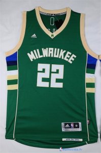 Maillot NBA Pas Cher Milwaukee Bucks Khris Middleton 22 Vert