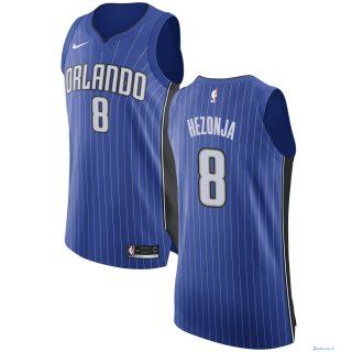 Maillot NBA Pas Cher Orlando Magic Mario Hezonja 8 Bleu Icon 2017/18