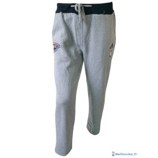 Survetement Pantalon NBA Pas Cher Oklahoma City Thunder Gris