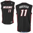 Maillot NBA Pas Cher Miami Heat Chris Andersen 11 Noir Rouge
