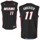 Maillot NBA Pas Cher Miami Heat Chris Andersen 11 Noir Rouge