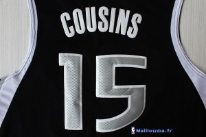 Maillot NBA Pas Cher Sacramento Kings DeMarcus Cousins 15 Noir