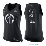 Maillot NBA Pas Cher All Star 2018 Femme Bradley Beal 3 Noir