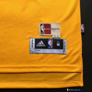 Maillot NBA Pas Cher Golden State Warriors Klay Thompson 11 Jaune