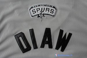 Maillot NBA Pas Cher San Antonio Spurs Boris Diaw 33 Gris