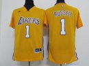 Maillot NBA Pas Cher Los Angeles Lakers D'Angelo Russell 1 Jaune MC