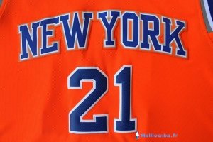 Maillot NBA Pas Cher Noël New York Knicks Shumpert 21 Orange