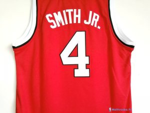 Maillot NCAA Pas Cher North Carolina JR. Smith 4 Rouge