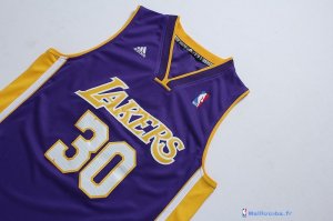 Maillot NBA Pas Cher Los Angeles Lakers Julius Randle 30 Pourpre