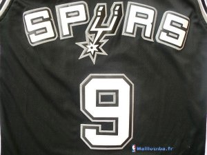 Maillot NBA Pas Cher San Antonio Spurs Tony Parker 9 Noir