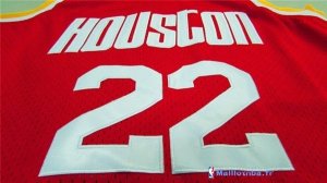 Maillot NBA Pas Cher Houston Rockets Clyde Drexler 22 Retro Rouge