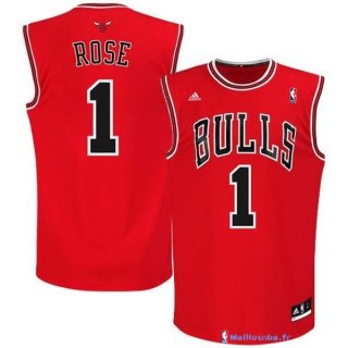 Maillot NBA Pas Cher Chicago Bulls Derrick Rose 1 Rouge