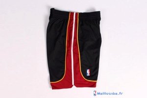 Pantalon NBA Pas Cher Miami Heat Noir Rouge