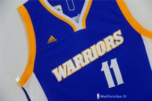 Maillot NBA Pas Cher Golden State Warriors 2016/2017 Klay Thompson 11 Bleu