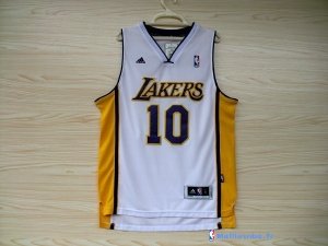Maillot NBA Pas Cher Los Angeles Lakers Steve Nash 10 Blanc