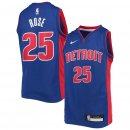 Detroit Pistons Derrick Rose Nike Blue Swingman Jersey - Icon Edition