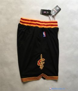 Pantalon NBA Pas Cher Cleveland Cavaliers Noir Rouge