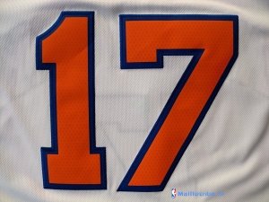 Maillot NBA Pas Cher New York Knicks Jeremy Lin 17 Blanc