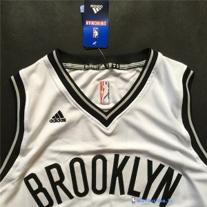 Maillot NBA Pas Cher Brooklyn Nets Jeremy Lin 7 Blanc