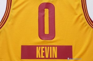 Maillot NBA Pas Cher Noël Cleveland Cavaliers Kevin 0 Jaune