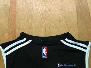 Maillot NBA Pas Cher Miami Heat Dwyane Wade 3 Noir Blanc