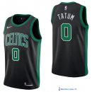 Maillot NBA Pas Cher Boston Celtics Jayson Tatum 0 Noir Statement 2017/18