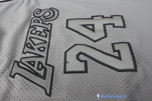 Maillot NBA Pas Cher Los Angeles Lakers Kobe Bryant 24 Gris