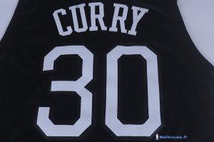 Maillot NBA Pas Cher Golden State Warriors Stephen Curry 30 Noir 2017/18