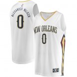 New Orleans Pelicans Nickeil Alexander-Walker Fanatics Branded White Fast Break Replica Jersey - Association Edition