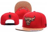 Bonnet NBA Chicago Bulls 2016 Rouge Orange