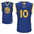 Maillot NBA Pas Cher Golden State Warriors David Lee 10 Bleu