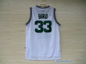 Maillot NBA Pas Cher Boston Celtics Larry Joe 33 Bird Blanc