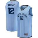 Memphis Grizzlies Ja Morant Fanatics Branded Light Blue 2019/20 Fast Break Replica Jersey - Statement Edition