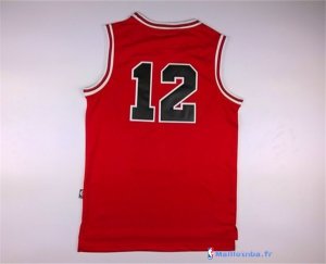 Maillot NBA Pas Cher Chicago Bulls Michael Jordan 12 Rouge