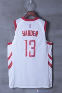 Maillot NBA Pas Cher Houston Rockets James Harden 13 Blanc Association 2017/18