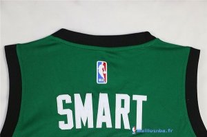 Maillot NBA Pas Cher Boston Celtics Marcus Smart 36 Vert Noir