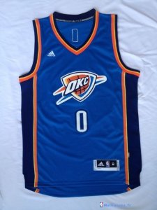 Maillot NBA Pas Cher Noël Oklahoma City Thunder Russell 0 Bleu