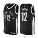 Maillot NBA Pas Cher Brooklyn Nets Joe Harris 12 Nike Noir Ville 2017/18