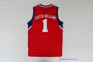 Maillot NBA Pas Cher Philadelphia Sixers Michael Carter Williams 1 Rouge