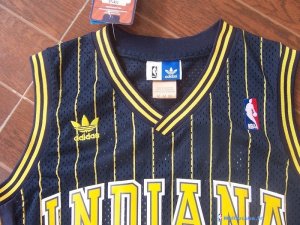 Maillot NBA Pas Cher Indiana Pacers Reggie Miller 31 Bleu Bande