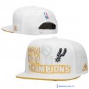 Bonnet NBA San Antonio Spurs 2016 Blanc Or