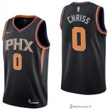 Maillot NBA Pas Cher Phoenix Suns Marquese Chriss 0 Noir Statement 2017/18