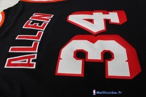 Maillot NBA Pas Cher Miami Heat Ray Allen 34 Retro Noir