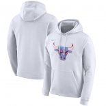 Chicago Bulls Nike White 2019/20 City Edition Club Pullover Hoodie