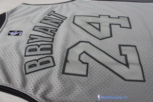 Maillot NBA Pas Cher Los Angeles Lakers Kobe Bryant 24 Gris